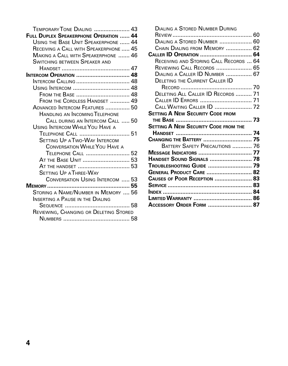 RCA 26958 User Manual | Page 4 / 176