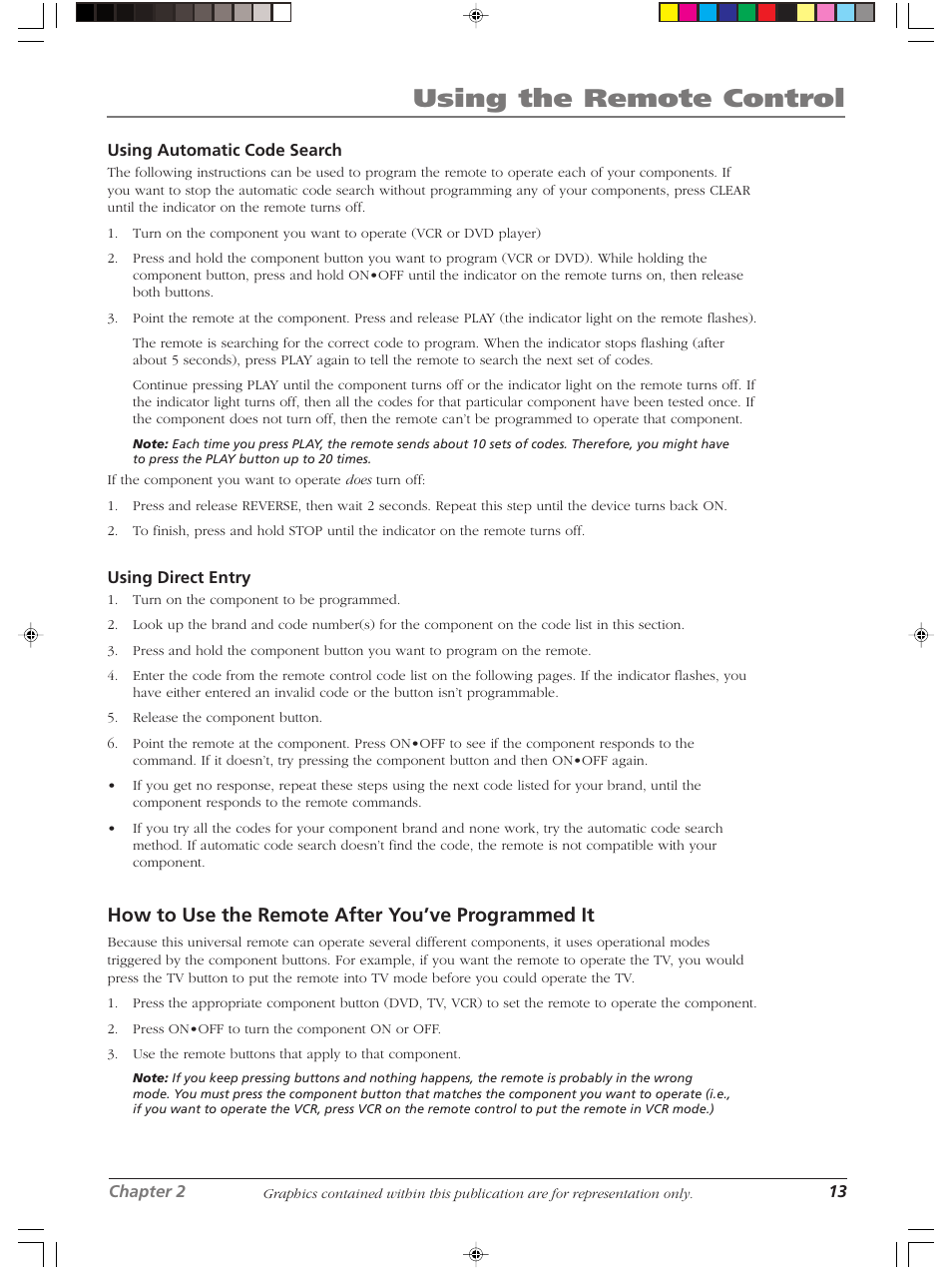 Using the remote control, How to use the remote after you’ve programmed it | RCA LCDX2619W User Manual | Page 17 / 40