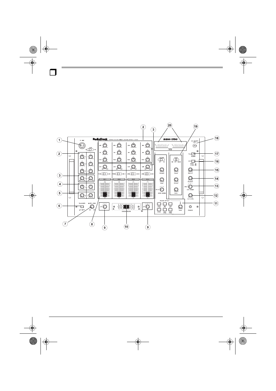 Features | RCA SSM-1750 User Manual | Page 4 / 16