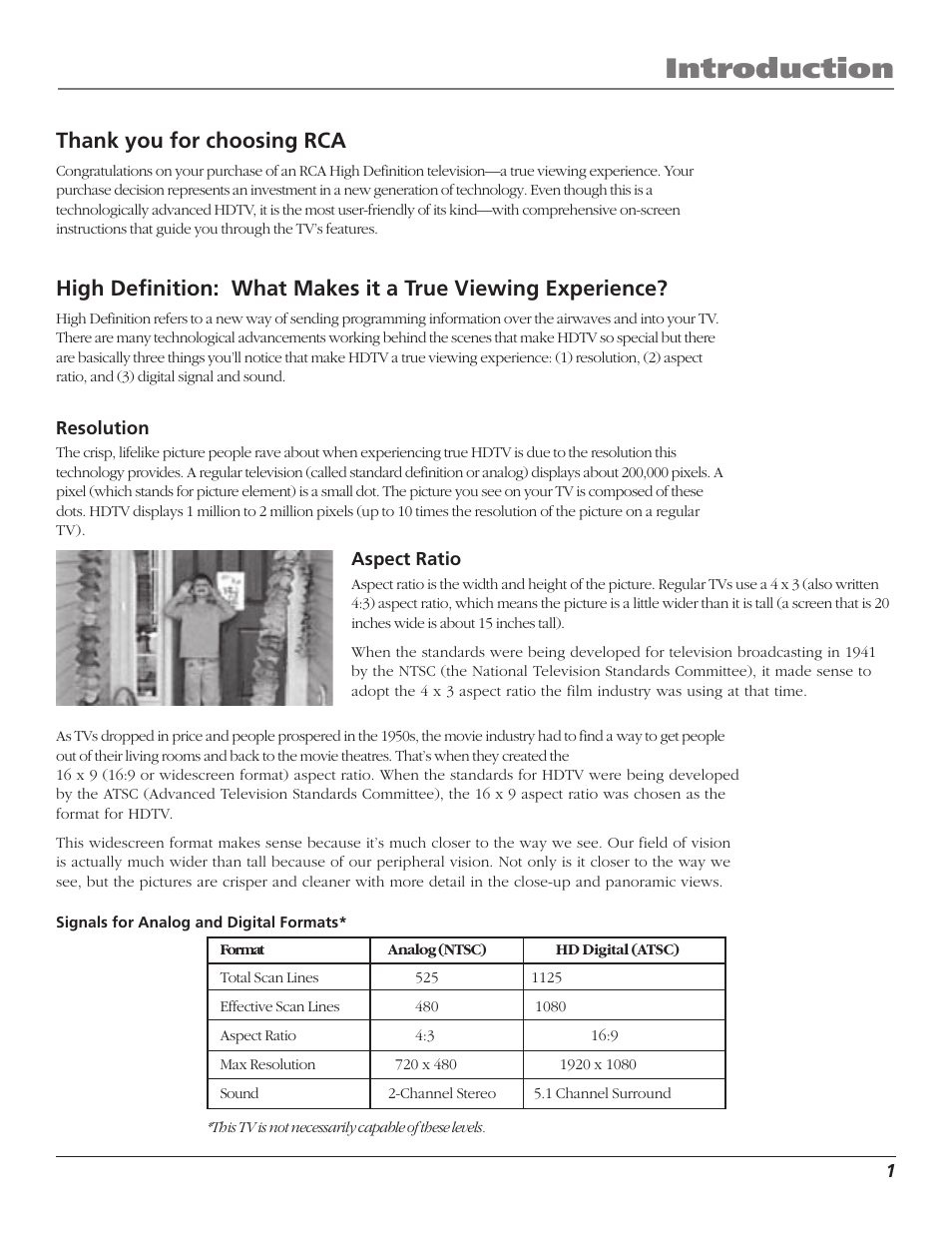 Introduction | RCA HD56W41 User Manual | Page 3 / 96