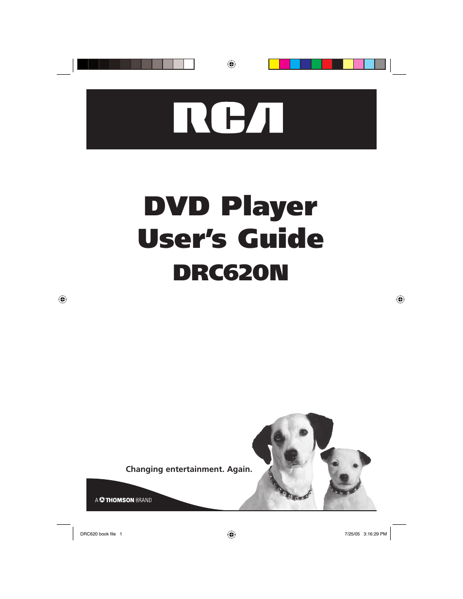 RCA DRC620N User Manual | 36 pages