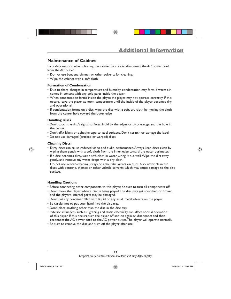 Additional information | RCA DRC620N User Manual | Page 29 / 36