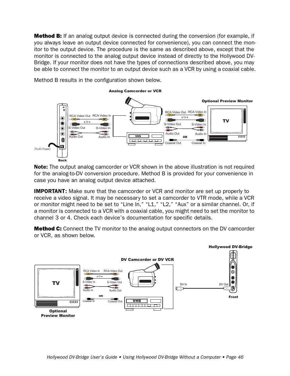 RCA Hollywood DV-Bridge User Manual | Page 46 / 63