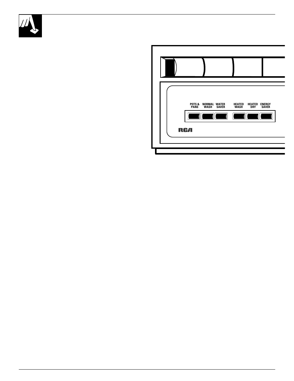 Cycle features, Operating instructions, Cycle selection | Drying options, How to operate your dishwasher 4, Step 1, Step 2, Step 3, Step 4, Step 5 | RCA PSD430 User Manual | Page 4 / 20