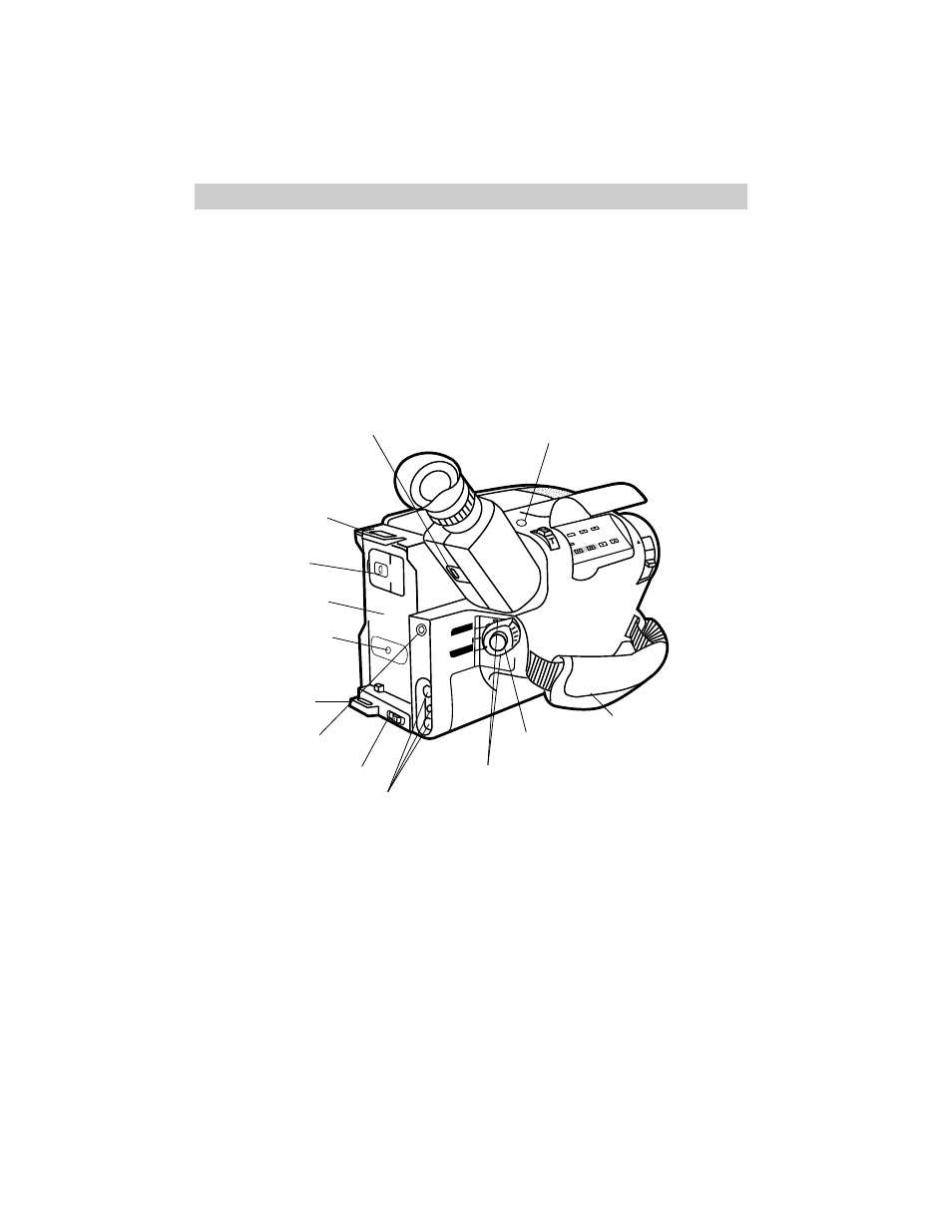 First-time operation, Review camcorder’s operating controls, Continued) | RCA CC638/639 User Manual | Page 12 / 116