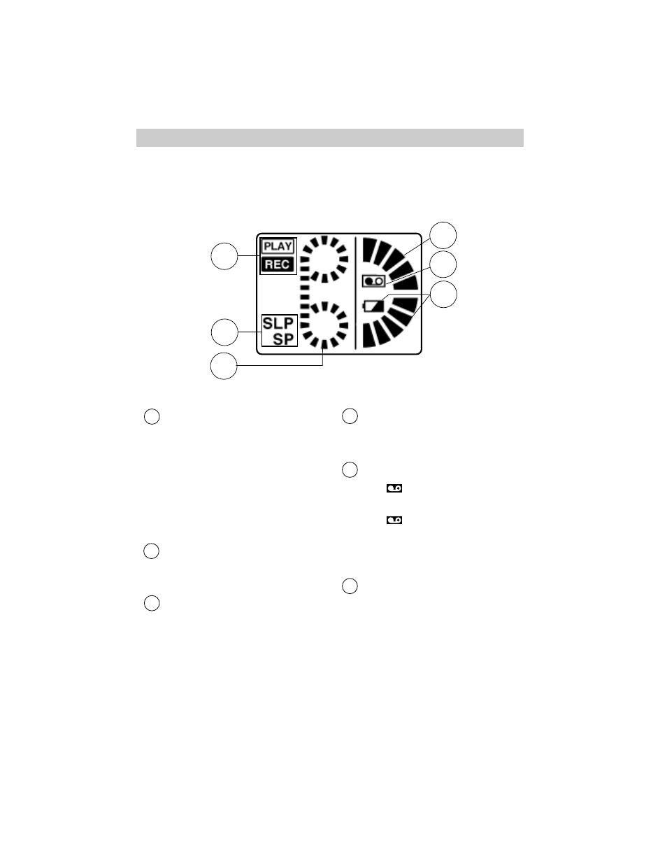 Lcd panel, Recording | RCA CC638/639 User Manual | Page 30 / 116