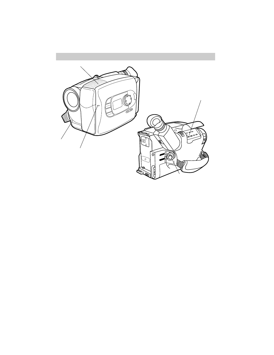 Flying erase head, Auto head cleaner, Tally light | Microphone, External microphone jack, Recording, External mic ( microphone) jack | RCA CC638/639 User Manual | Page 36 / 116