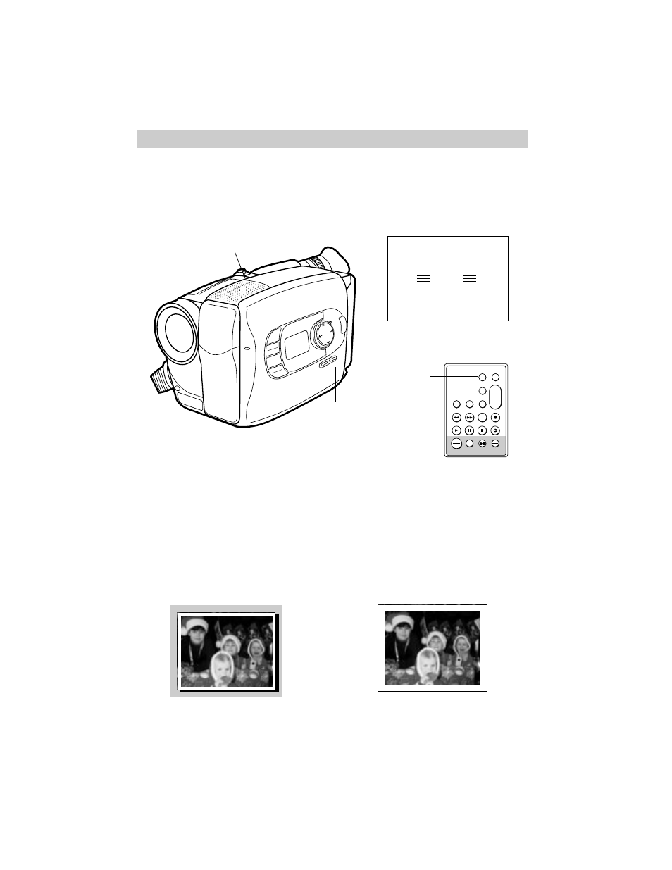 Snapshot feature, Recording, Snapshot button model cc639’s remote | Pause pin-up | RCA CC638/639 User Manual | Page 42 / 116