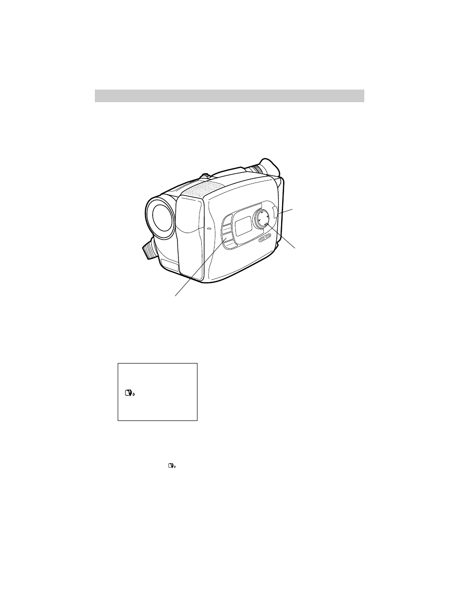 Electronic image stabilizer (eis), Recording, Eis indicator in viewfinder | RCA CC638/639 User Manual | Page 44 / 116