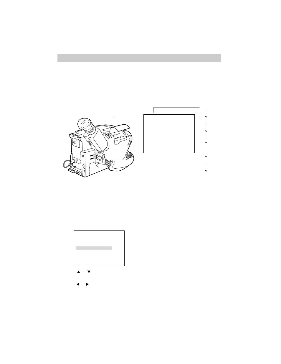 Recording, Recording menu — tape time-remaining display, Set the tape length | Sp•slp switch | RCA CC638/639 User Manual | Page 49 / 116