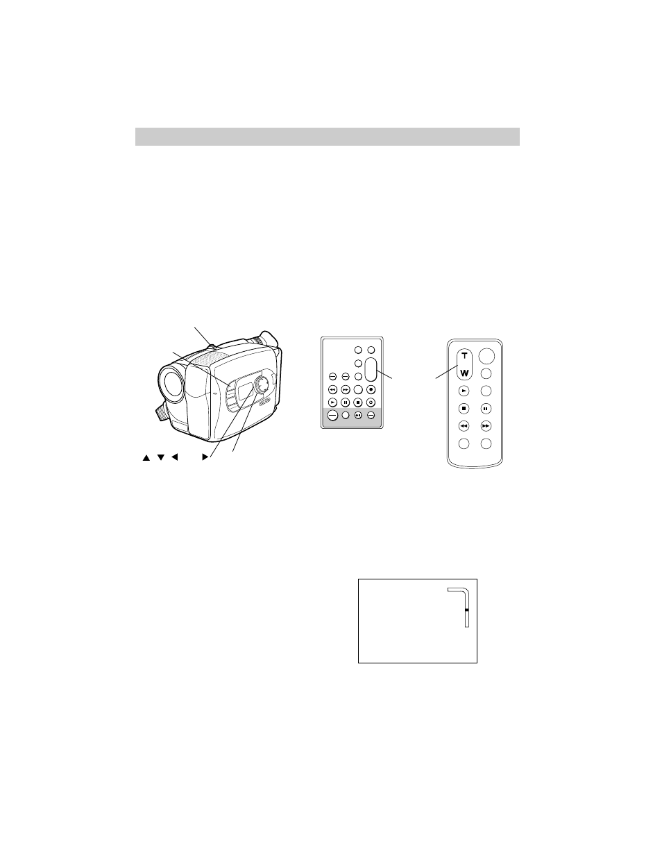 Zooming, Recording, Using the zoom lever | Backlight, Frontlight, Pu s h | RCA CC638/639 User Manual | Page 50 / 116