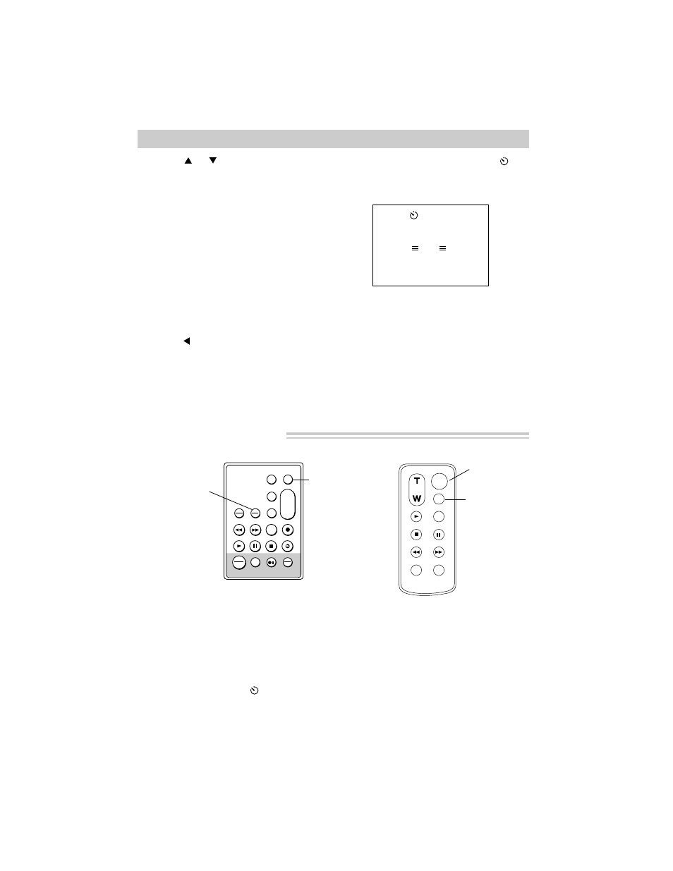 Recording, Self-timer — using remote, Self-timer indicator in viewfinder | Model cc639’s remote, Model cc638’s remote | RCA CC638/639 User Manual | Page 63 / 116