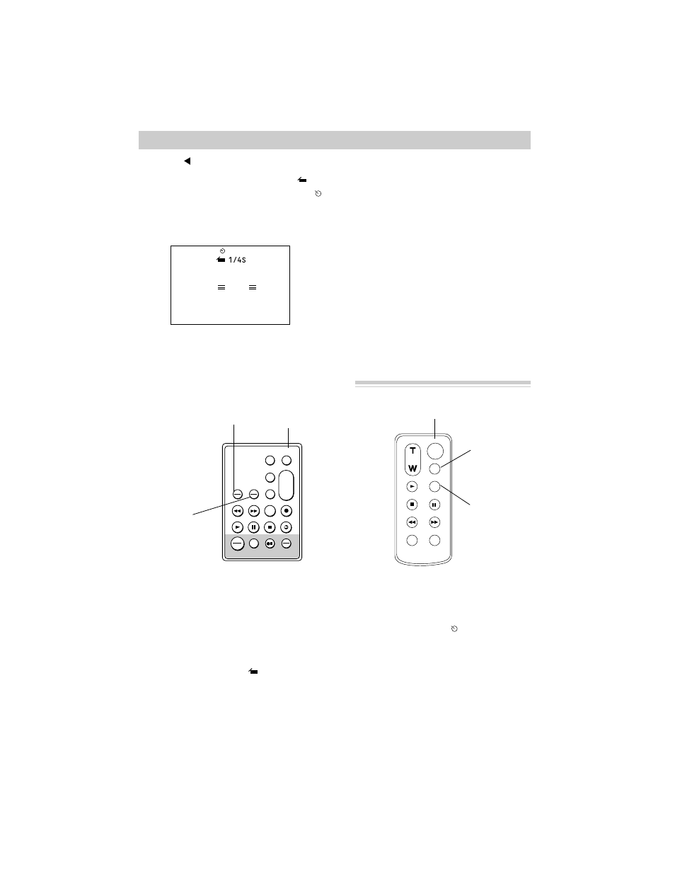 Recording, Time-lapse recording — using the remote, Press the thumb trigger to start recording | RCA CC638/639 User Manual | Page 67 / 116