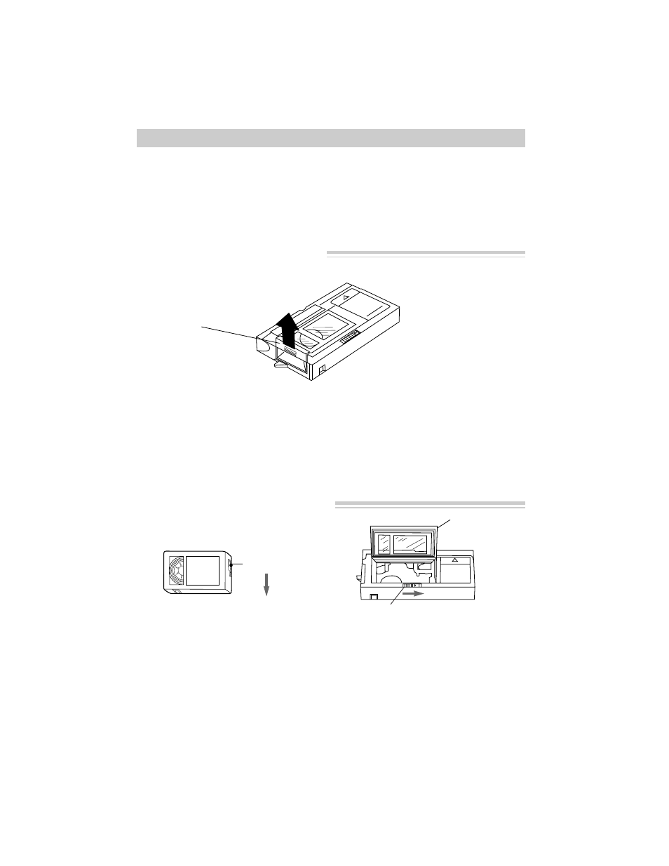 Playback, Using the cassette adapter | RCA CC638/639 User Manual | Page 80 / 116