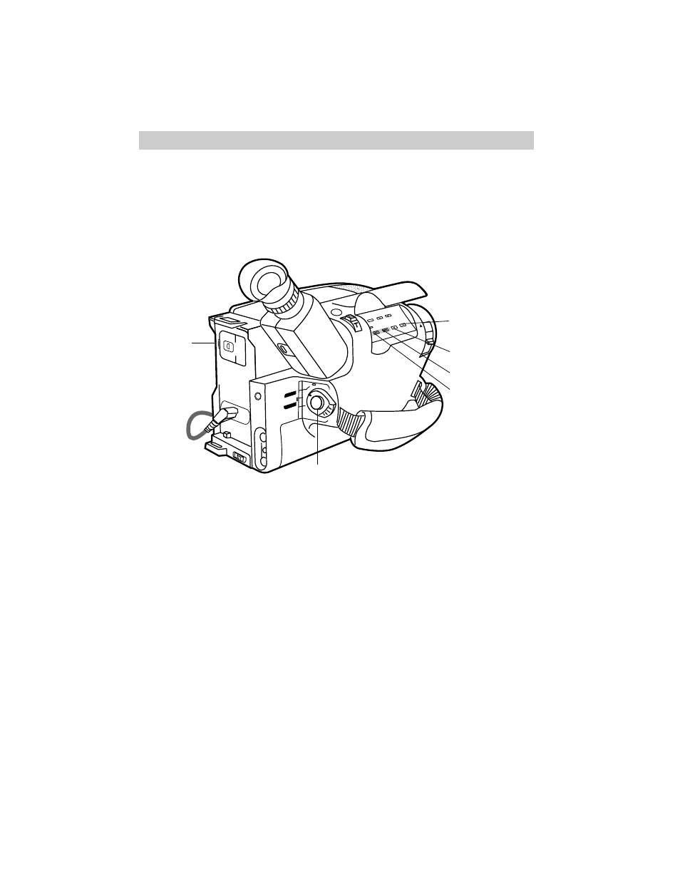 Viewfinder playback, Playback, Power switch in vcr | RCA CC638/639 User Manual | Page 82 / 116