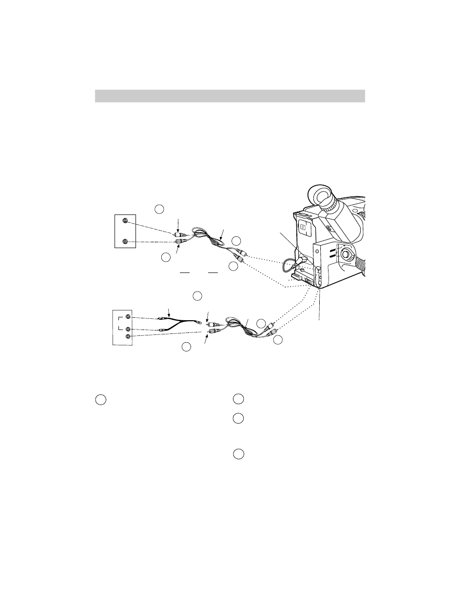 Playback on tv (or vcr) with audio/video in jacks, Playback, Installation | Continued on next page) | RCA CC638/639 User Manual | Page 86 / 116
