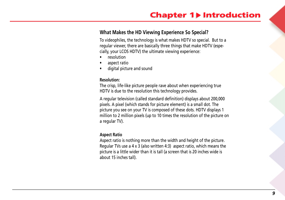 Chapter 1 introduction | RCA Scenium L50000 User Manual | Page 13 / 178