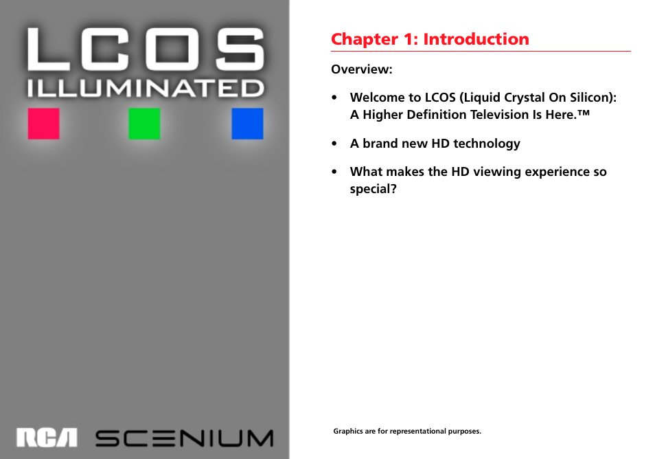 Chapter 1: introduction | RCA Scenium L50000 User Manual | Page 9 / 178