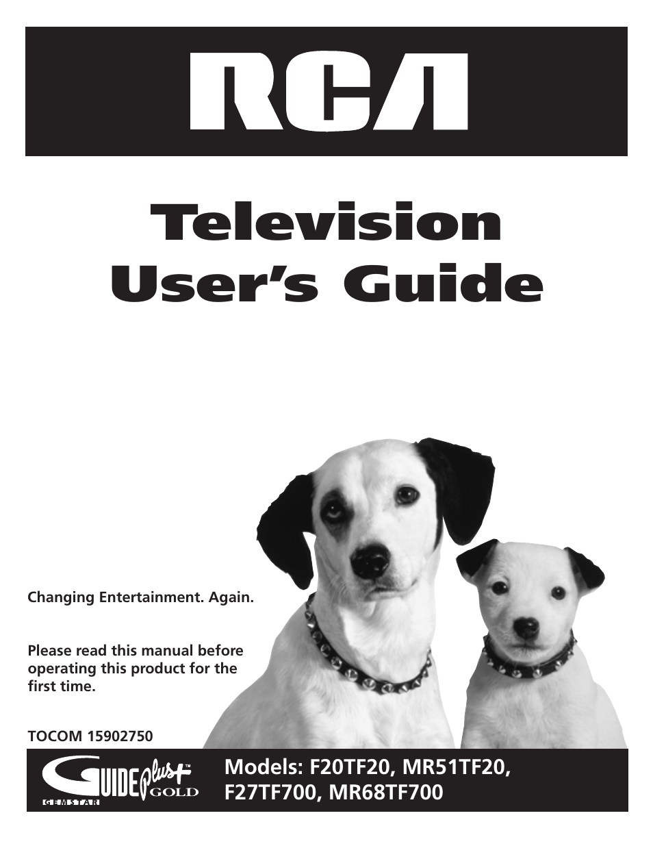 RCA MR51TF20 User Manual | 64 pages
