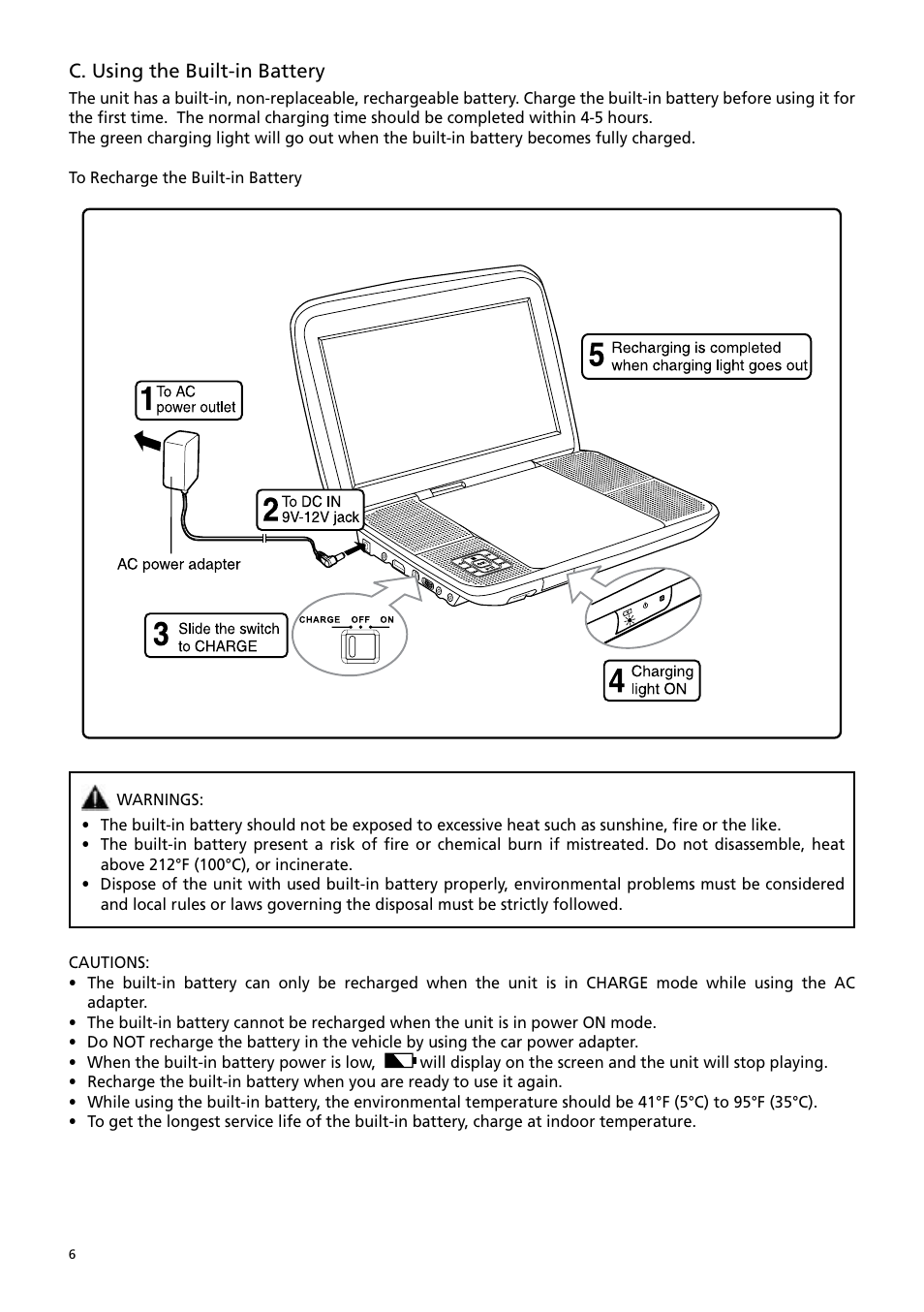 RCA BRC3109 User Manual | Page 10 / 24