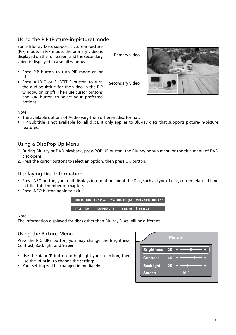 RCA BRC3109 User Manual | Page 17 / 24