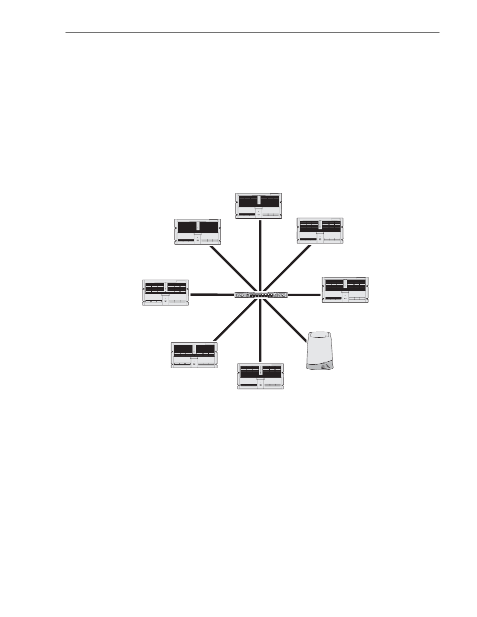 Installing a switch in a profile video network | RCA Fibre Channel Switch User Manual | Page 9 / 28