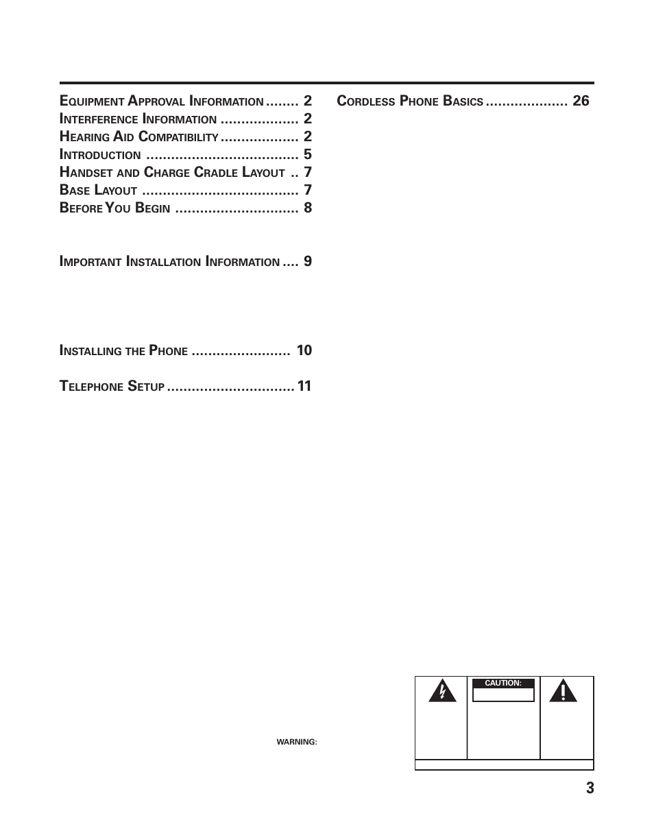 Able, Ontents | RCA Model 21011 User Manual | Page 3 / 124