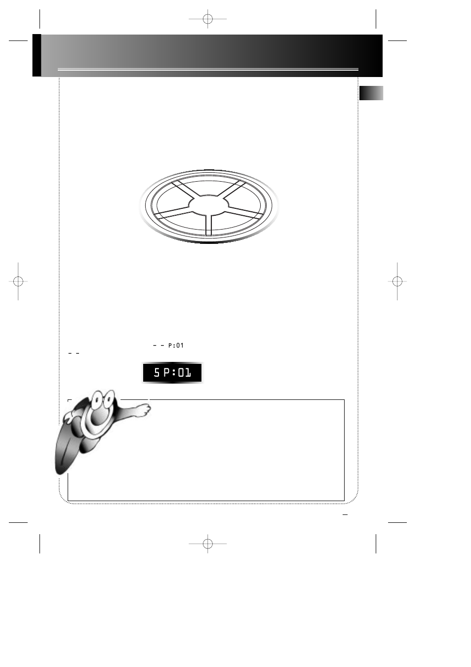 Cd player, Shuffling the play order, Setting up a cd program | Skipping a disk, Searching through a cd, 5 p:01, Sampling tracks, Repeating the play order, Playing a program list, Displaying the program list | RCA RS1286B User Manual | Page 13 / 21