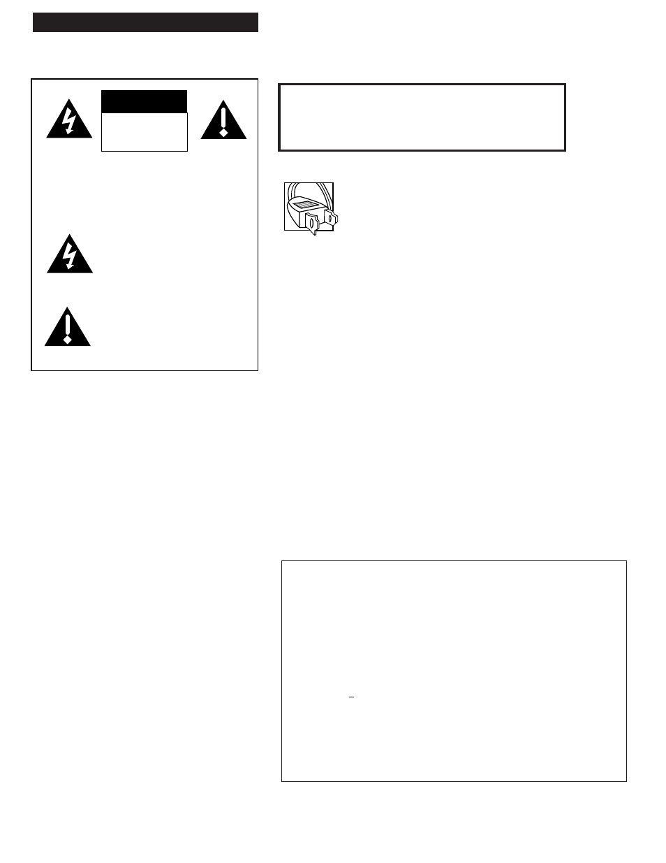 Important information, Warning, Cautions | Note to cable tv installer, Product registration | RCA T13017WH User Manual | Page 2 / 32