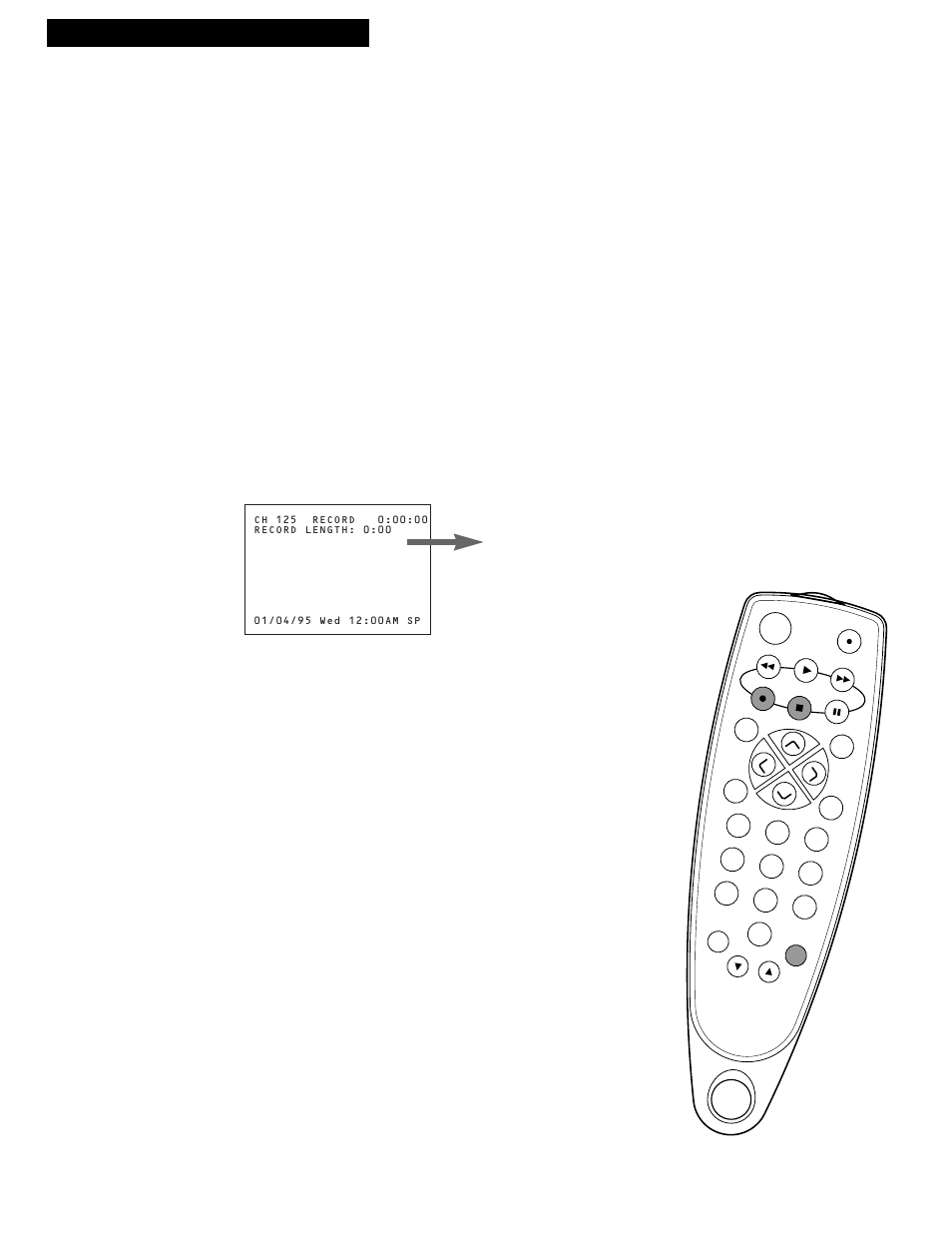 Recording while you’re away (express recording), 18 recording a program, Operating instructions | Stopping an express recording in progress | RCA T13017WH User Manual | Page 20 / 32