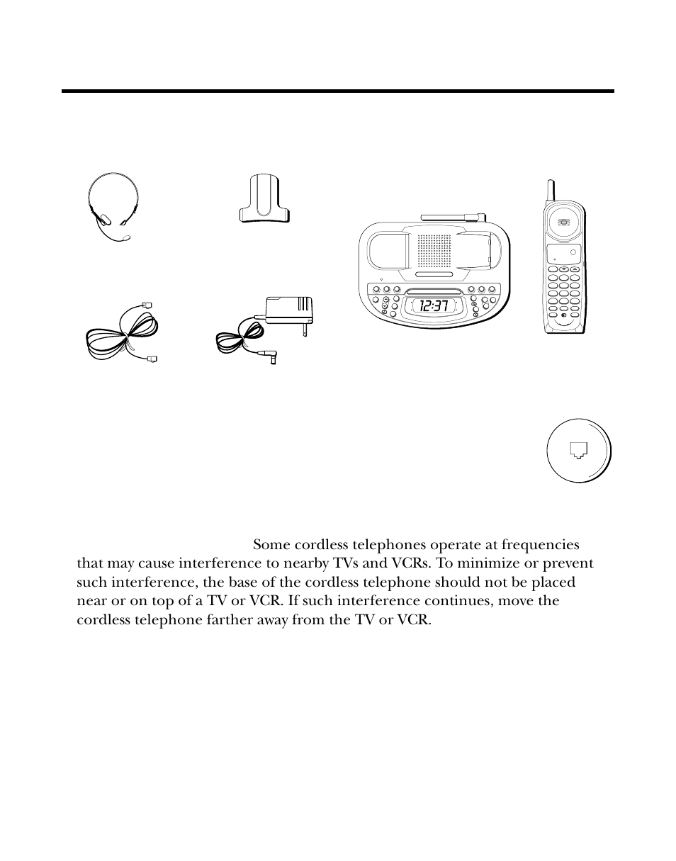 Before you begin, Parts checklist, Modular jack requirements | Digital security system, Efore, Egin, Arts, Hecklist, Odular, Equirements | RCA 26980/26981 User Manual | Page 5 / 64