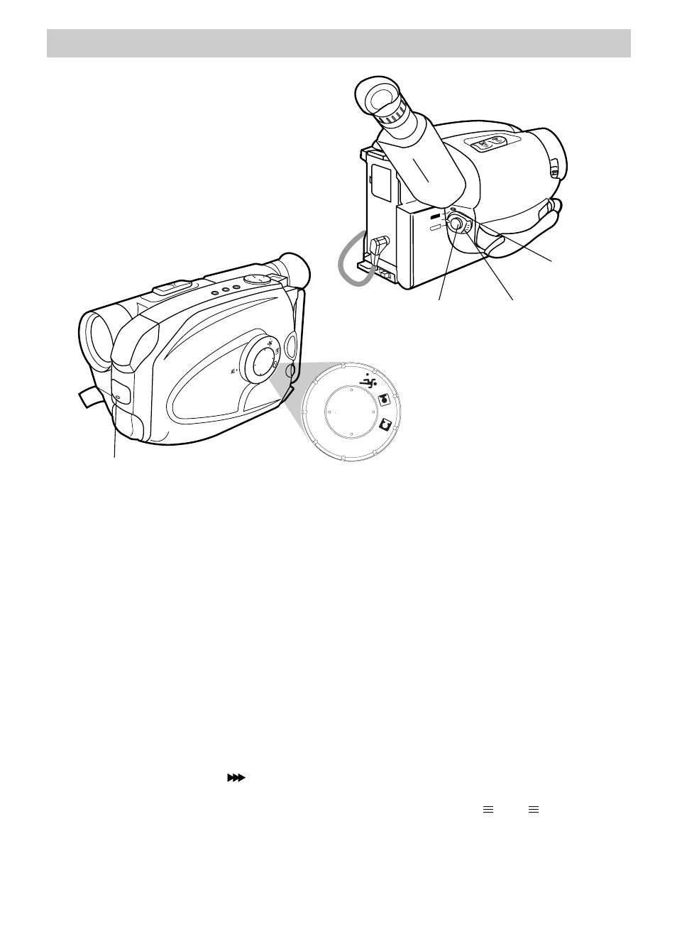 Setting the ae dial, Starting and stopping recording, First-time operation | Appears in the viewfinder, Ae dial (continued on next page) | RCA CC6151 User Manual | Page 10 / 90