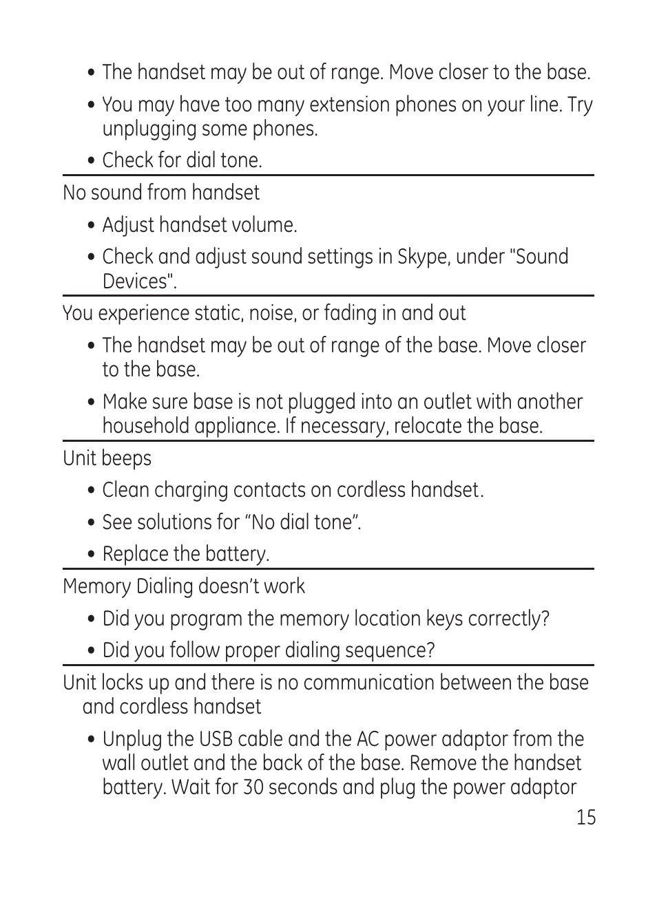 RCA Model 28301 User Manual | Page 15 / 48