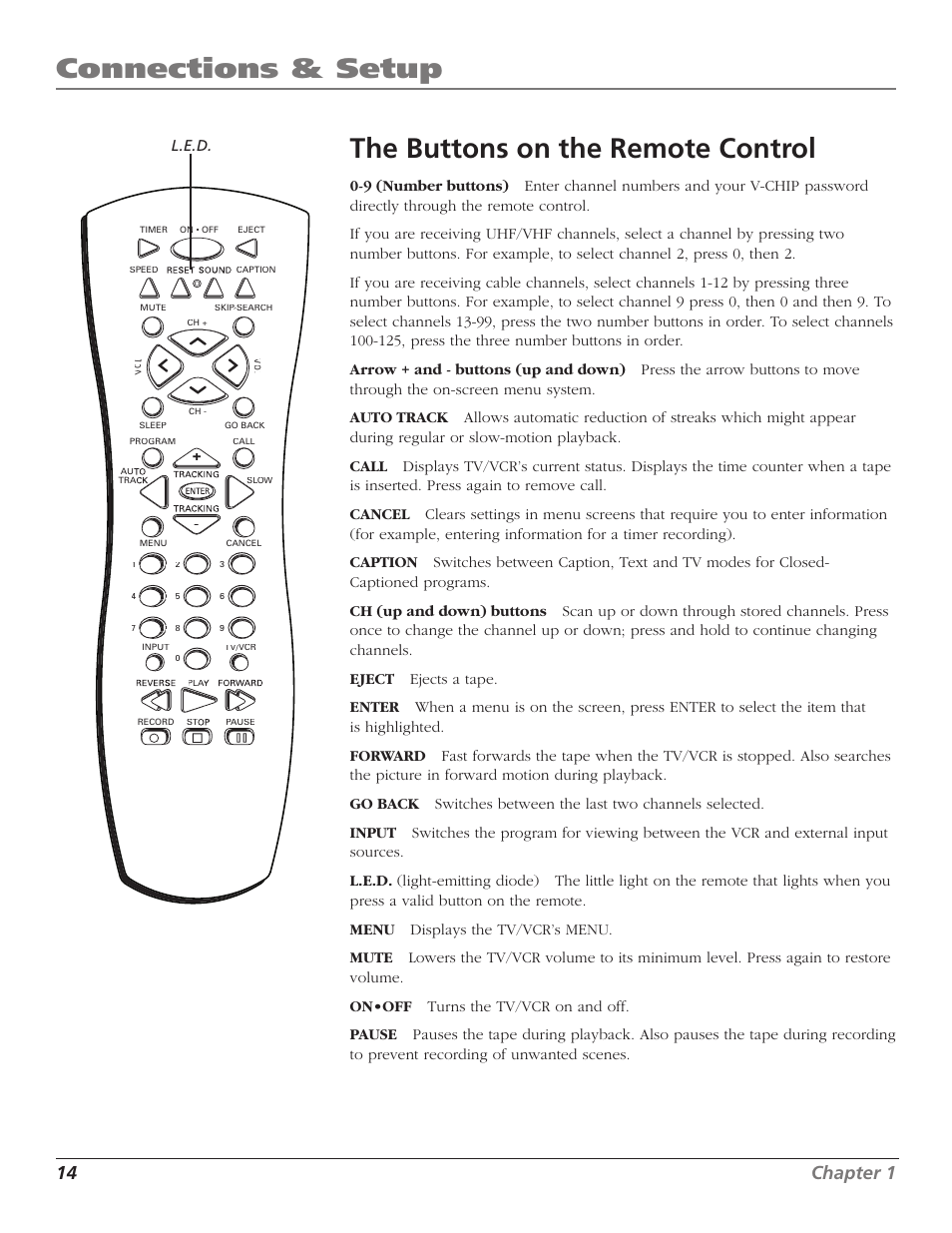 14 chapter 1 | RCA T25208 User Manual | Page 16 / 44