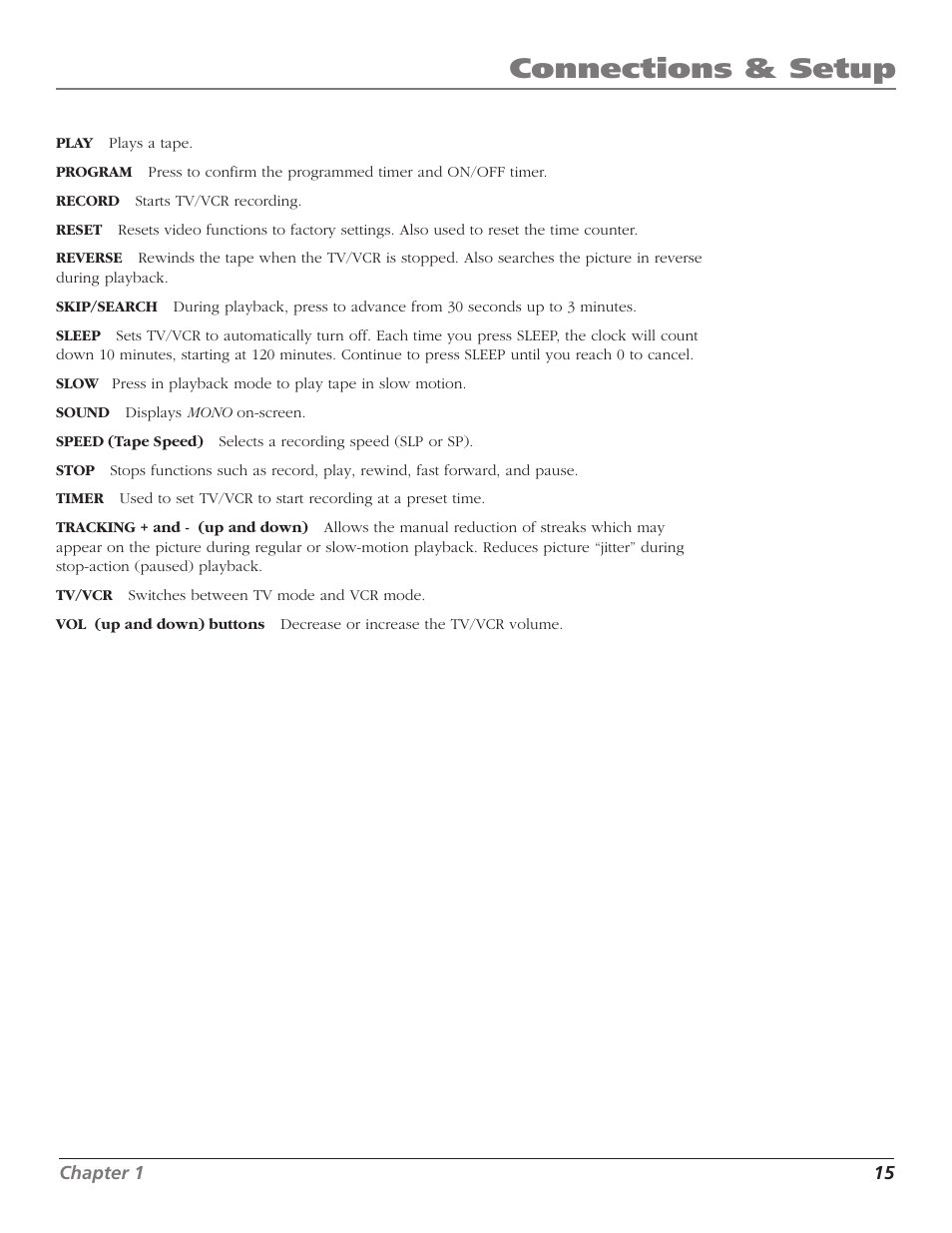 Connections & setup | RCA T25208 User Manual | Page 17 / 44