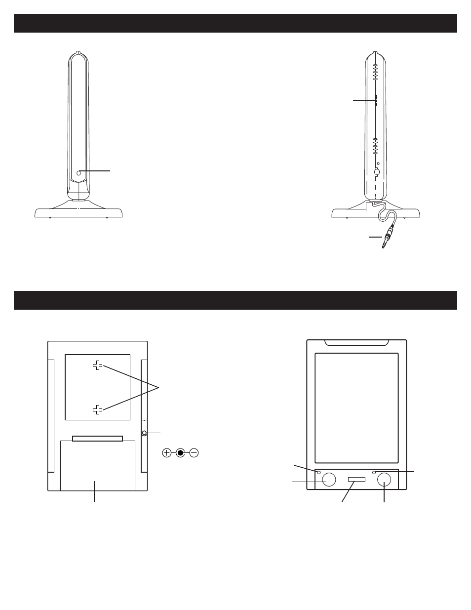 Transmitter speaker receiver, Front back back front | RCA WSP150 User Manual | Page 3 / 7