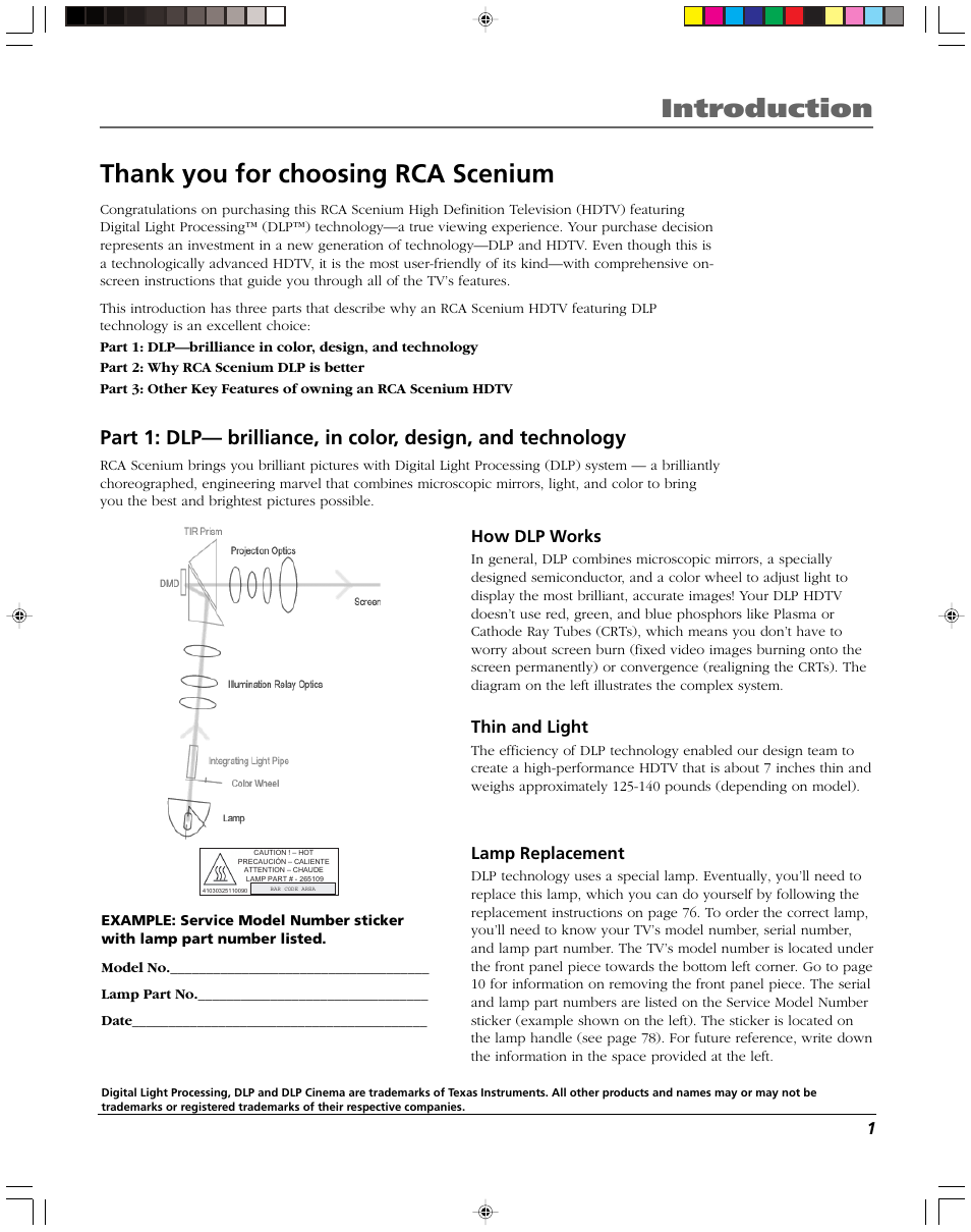 RCA DVR2080 User Manual | Page 3 / 100