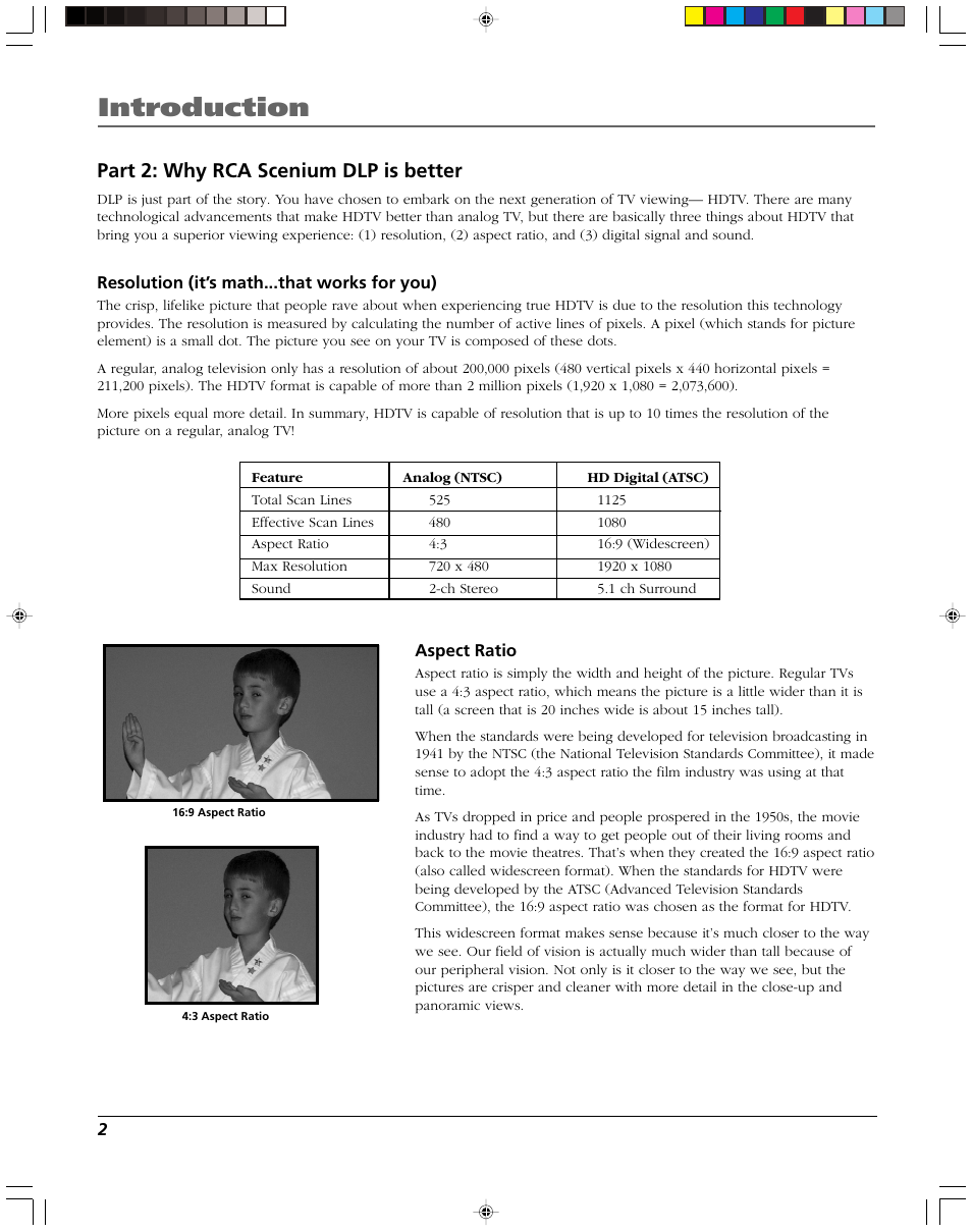 Introduction, Part 2: why rca scenium dlp is better | RCA DVR2080 User Manual | Page 4 / 100