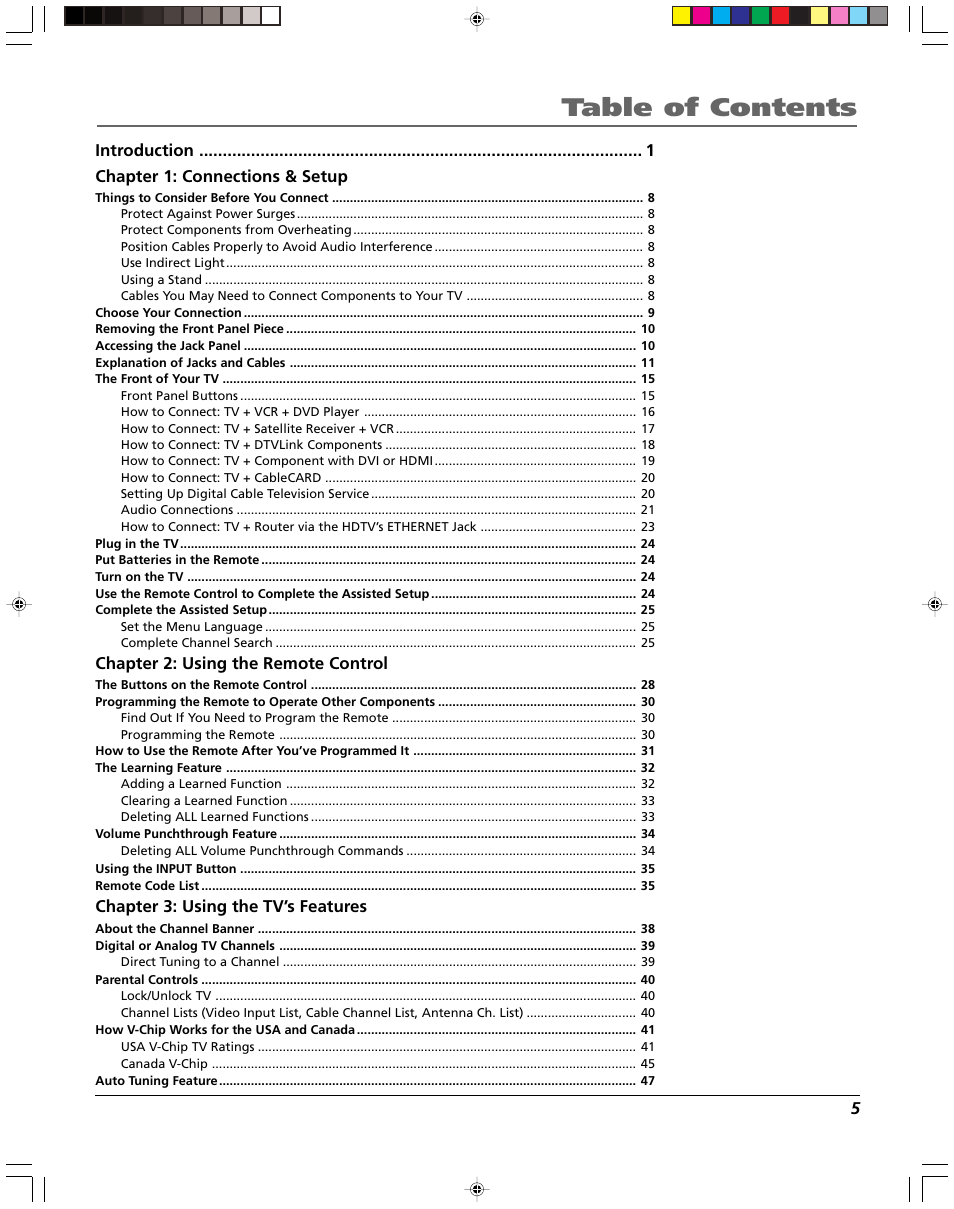 RCA DVR2080 User Manual | Page 7 / 100
