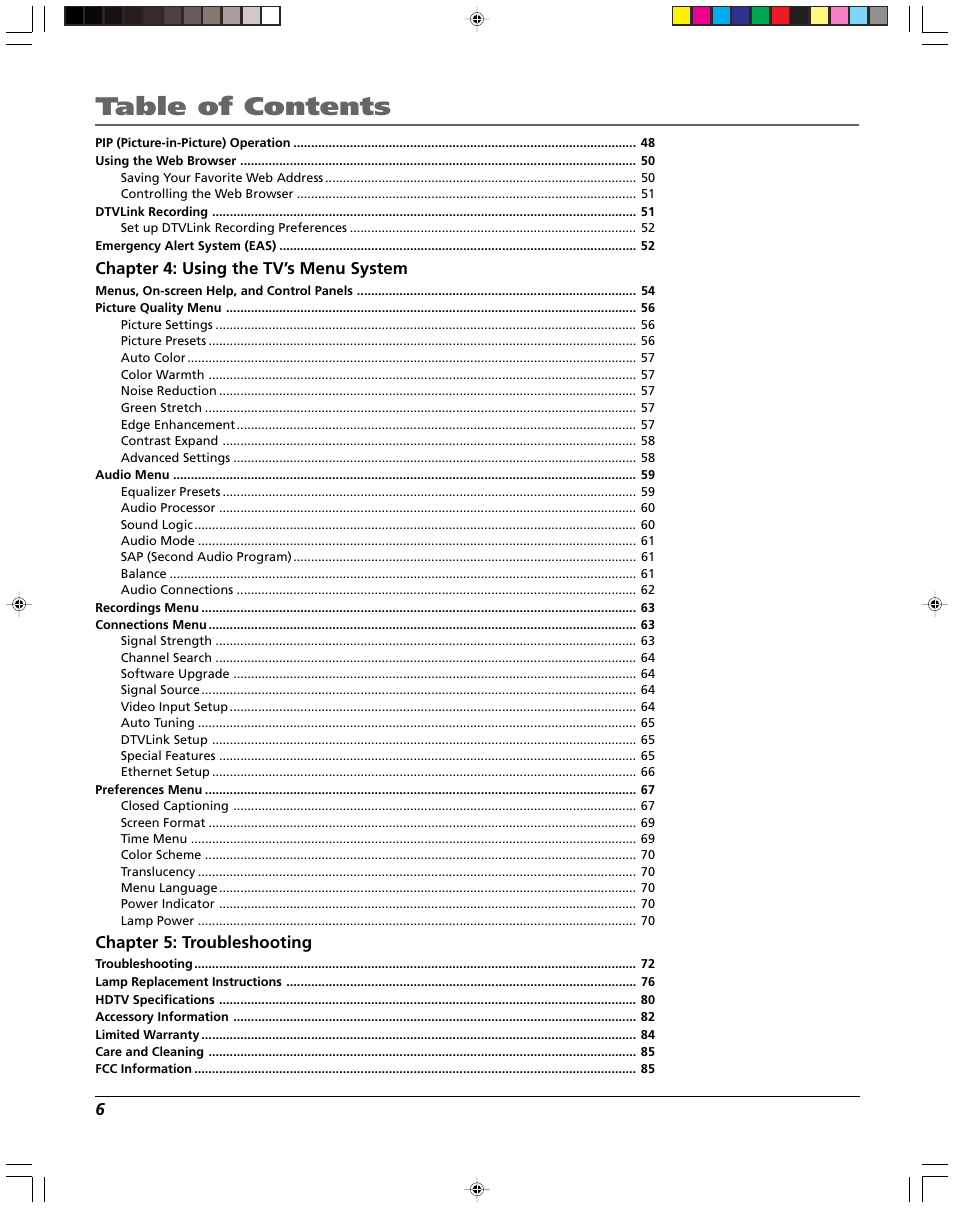 RCA DVR2080 User Manual | Page 8 / 100