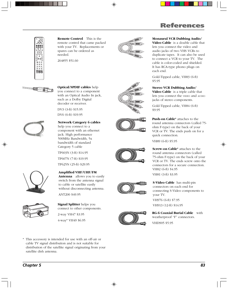 References, Chapter 5 83 | RCA DVR2080 User Manual | Page 85 / 100