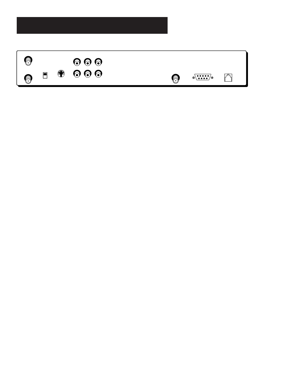 Back panel controls, Reference, Out to tv use to connect the dss | Receiver. the dss | RCA DRD202RA User Manual | Page 57 / 72