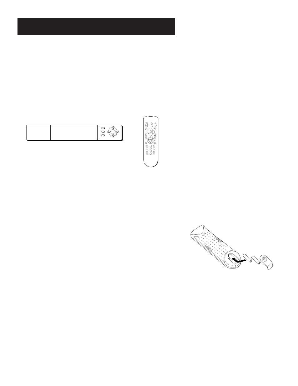 What’s in the box, First things first, 5what’s in the box | Installing batteries in the remote control, Programming the remote, The following items come with your dss, Receiver, Remote control | RCA DRD202RA User Manual | Page 7 / 72