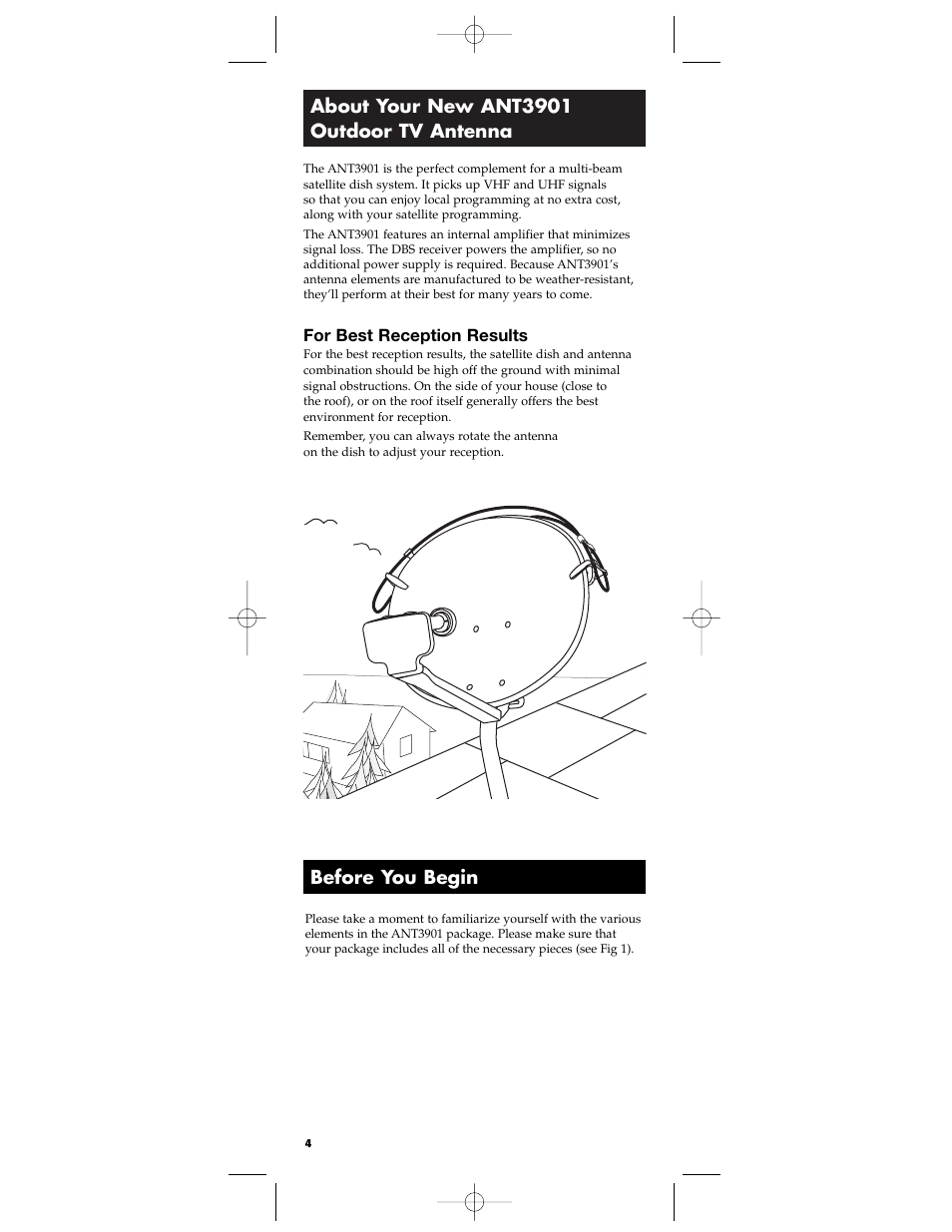 RCA ANT3901 User Manual | Page 4 / 12
