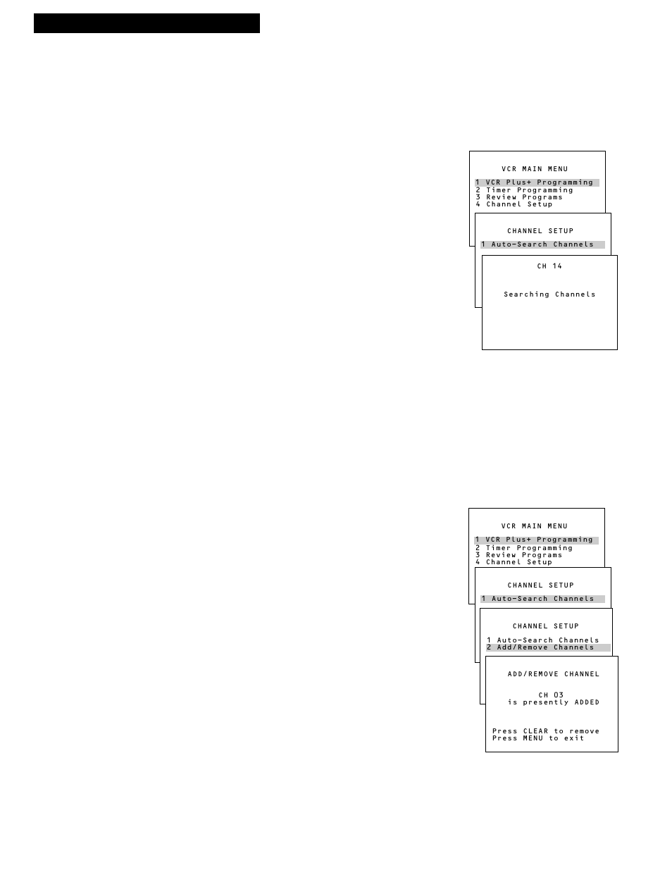Startup | RCA VR538 User Manual | Page 11 / 48