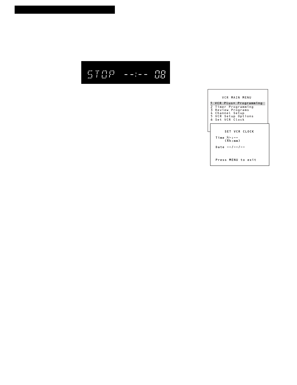 Startup, 11 setting up the vcr, Set the time and date | RCA VR538 User Manual | Page 13 / 48