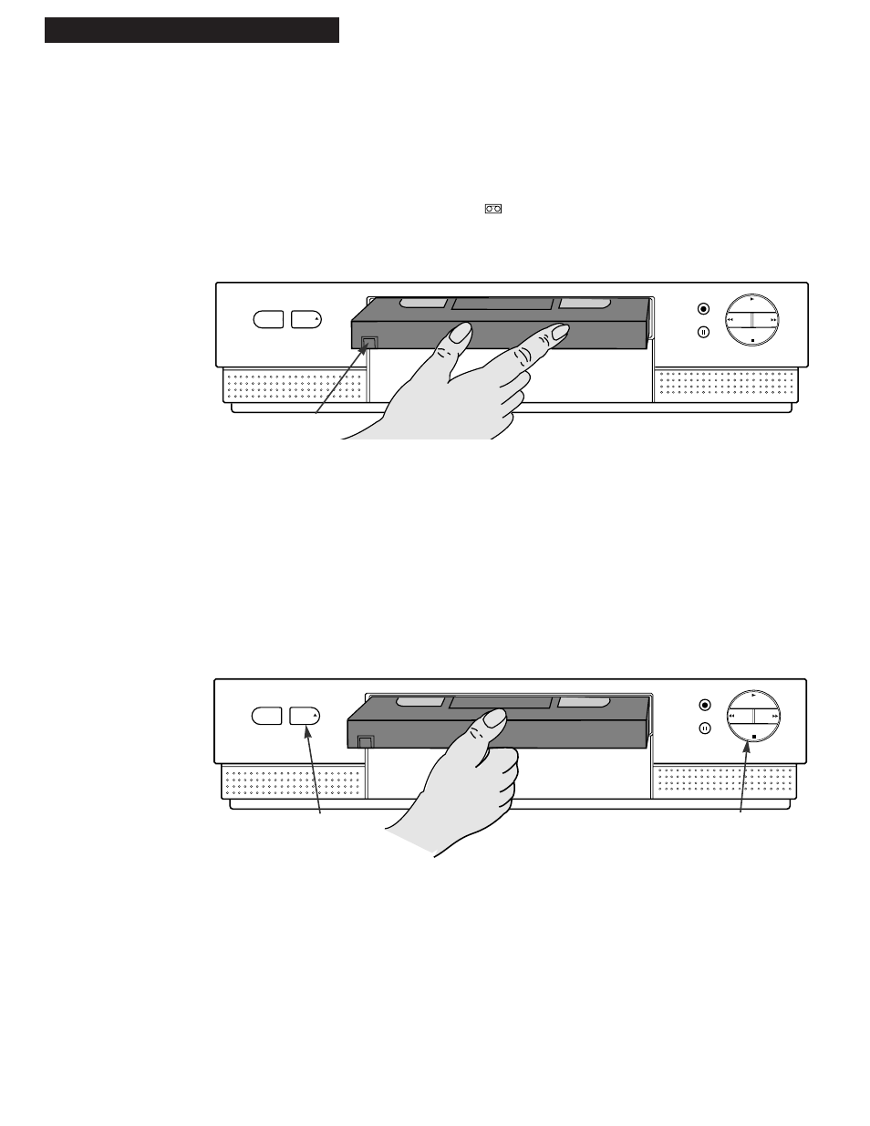 Playing a tape, Operating instructions, 18 playing a tape | RCA VR538 User Manual | Page 20 / 48