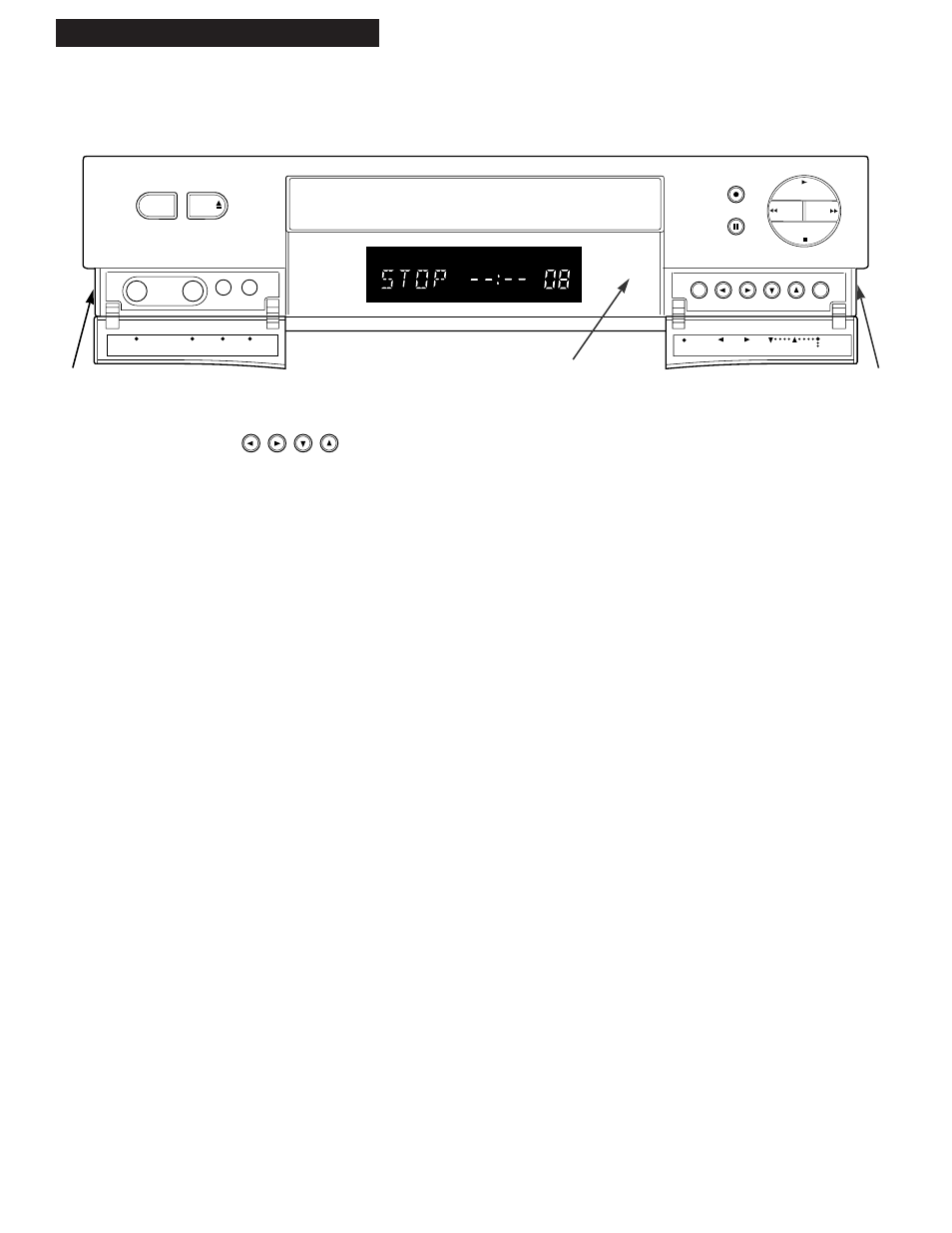 References, Location of controls, 35 references | Front panel | RCA VR538 User Manual | Page 37 / 48
