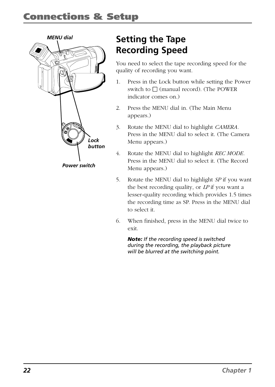 22 chapter 1 | RCA CC9360 User Manual | Page 24 / 108