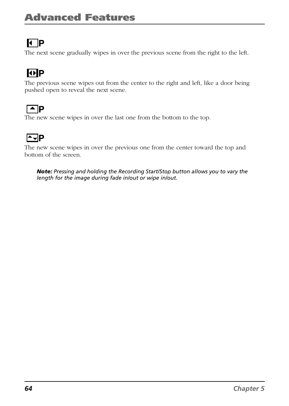 Advanced features | RCA CC9360 User Manual | Page 66 / 108